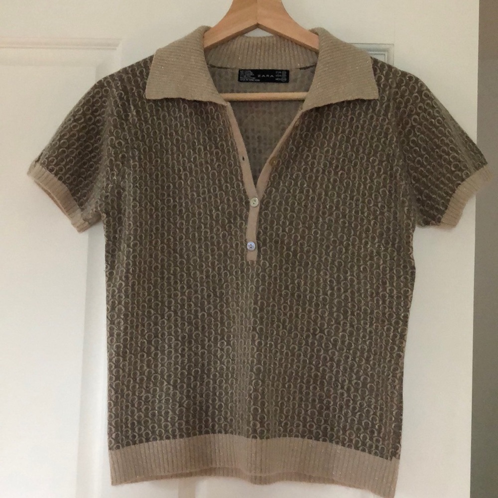 Zara Polo knit